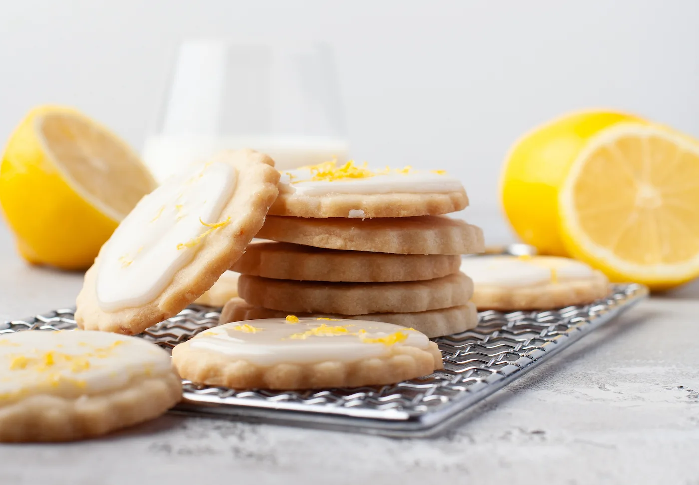 lemon shortbread cookies recipe