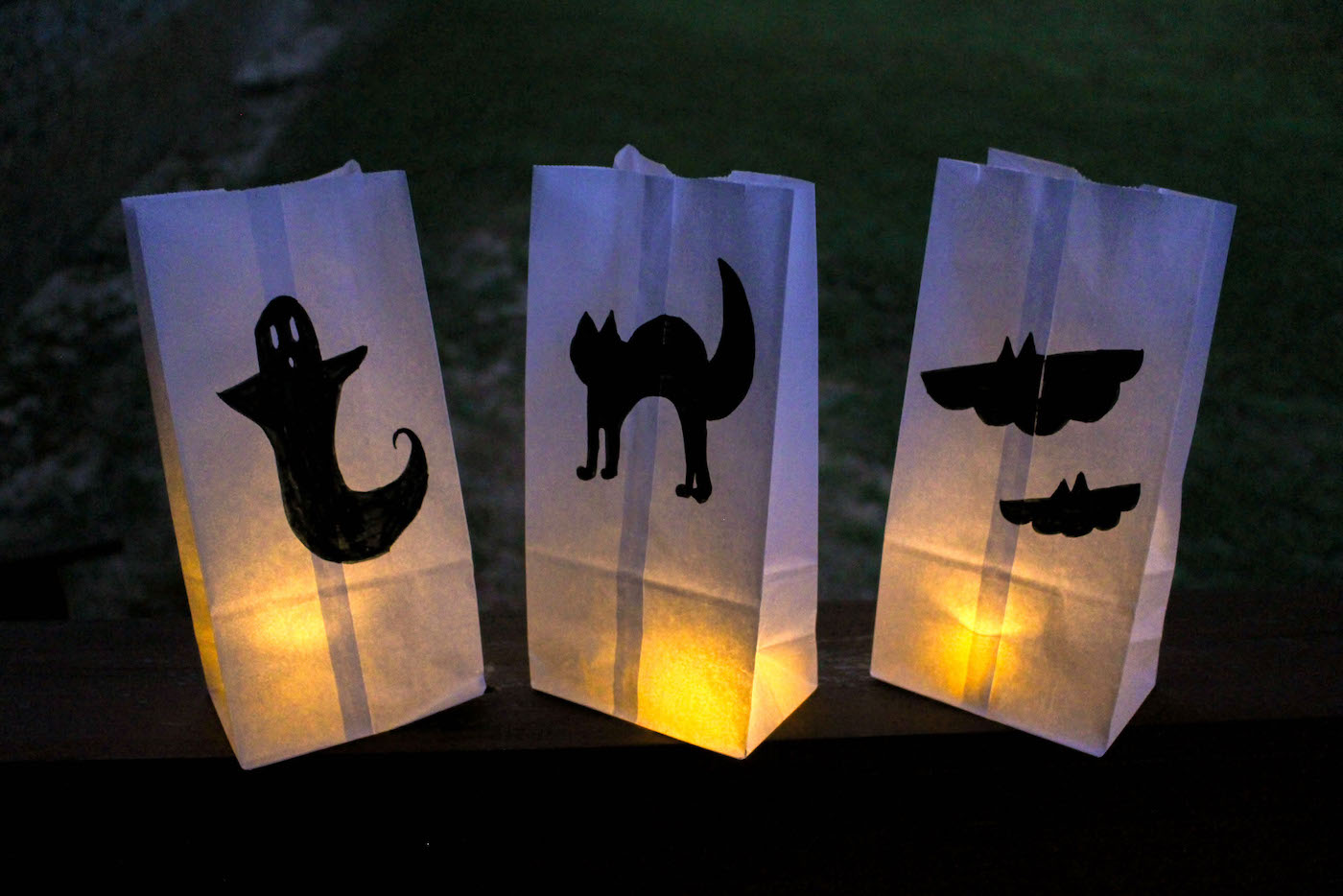 paper halloween lanterns