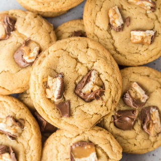 snickers cookies