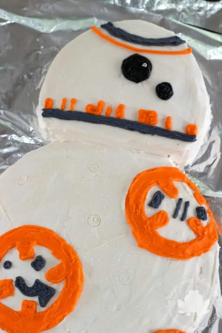 BB-8 Cake tutorial