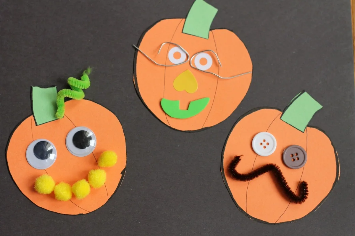 Jack o lantern collages