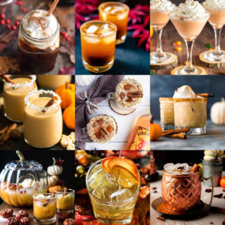 Pumpkin spice cocktails feature image