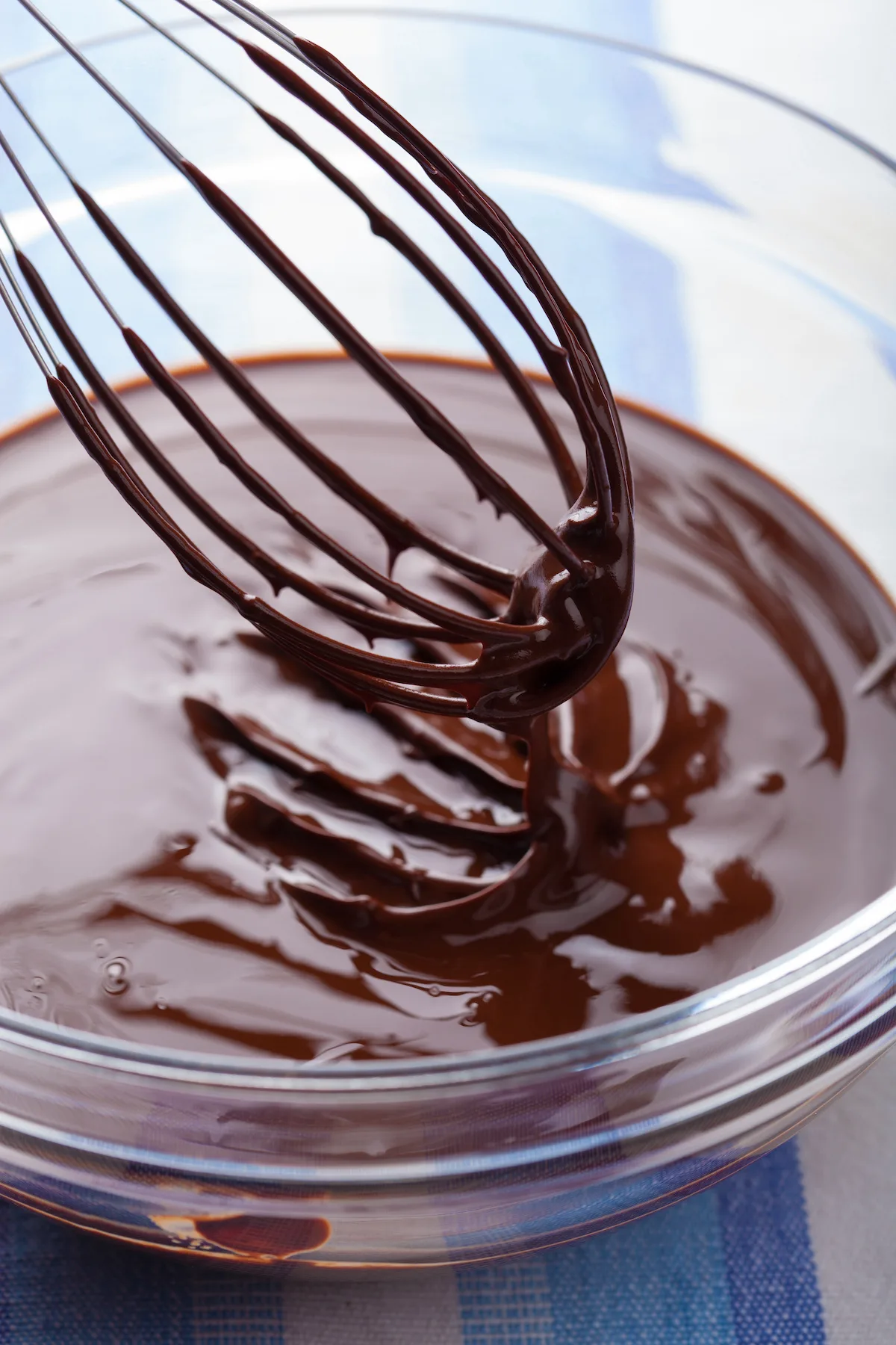 Stirring-butter-and-chocolate-into-the-cream-mixture