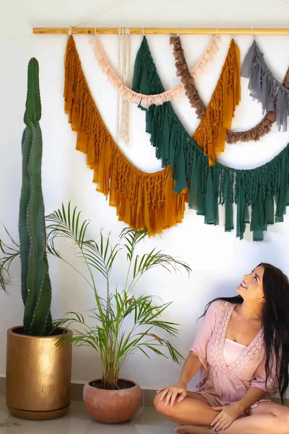 diy boho backdrop