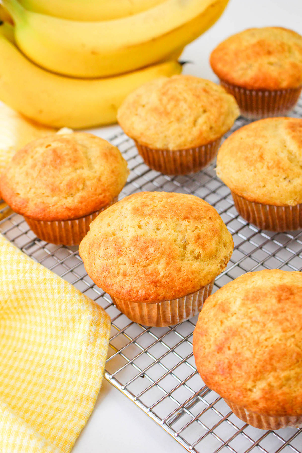 easy banana muffins with cake mix