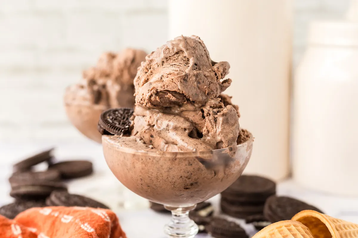 oreo ice cream chocolate