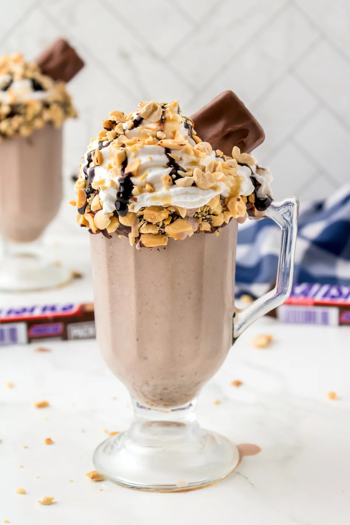 snickers milkshake