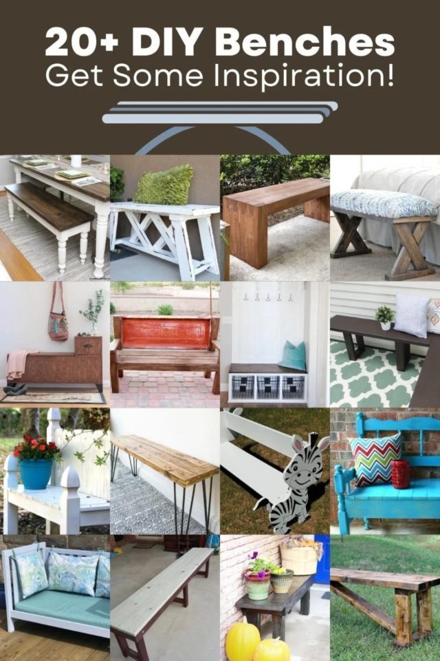 DIY Benches: A Great Way to Add More Seating - DIY Candy