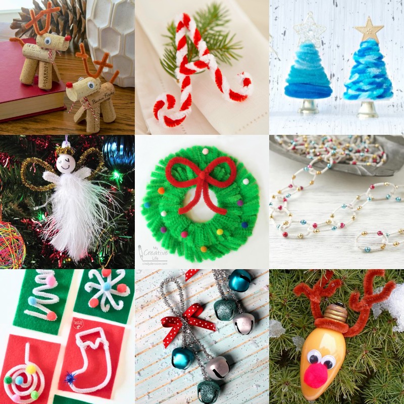 Pipe Cleaner Christmas Crafts for a Festive Holiday - DIY Candy
