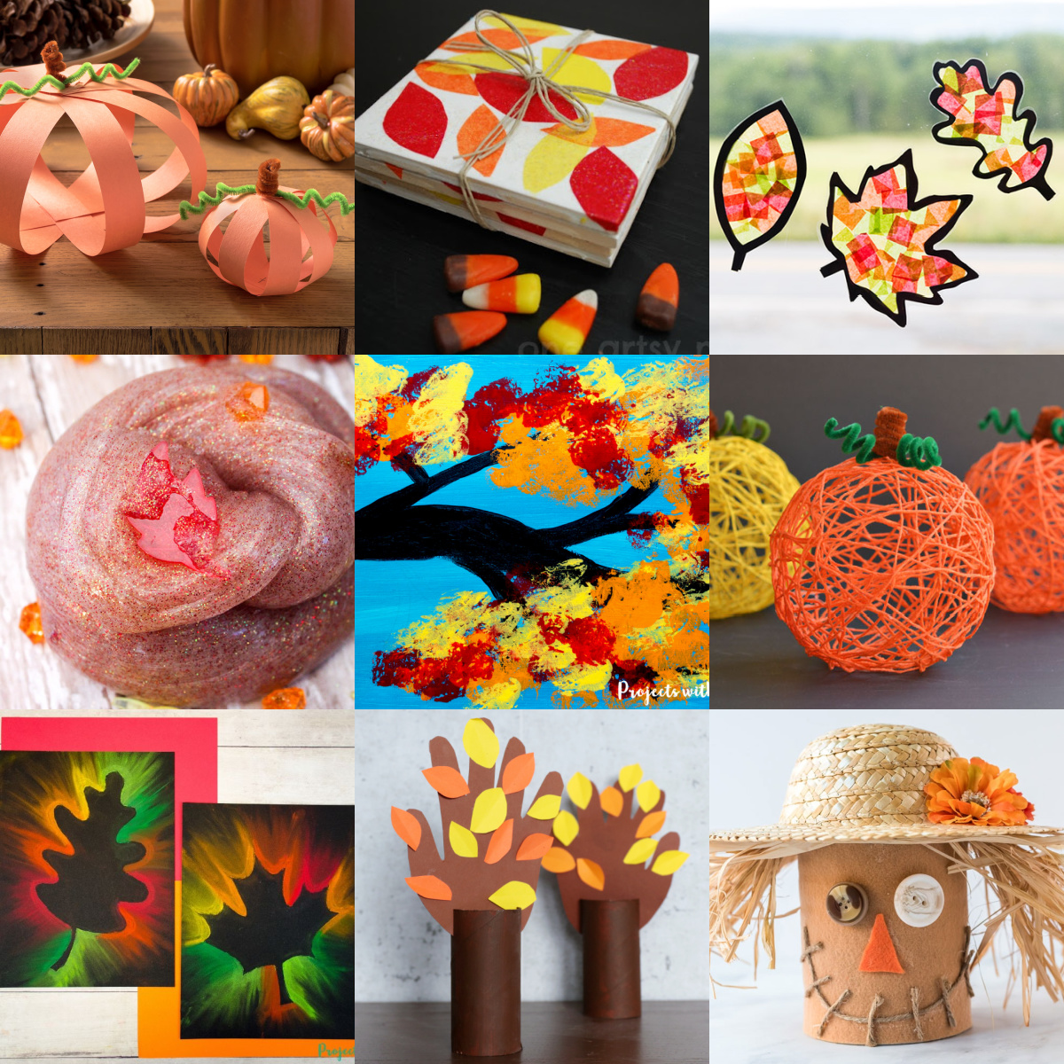 cute autumn crafts for children