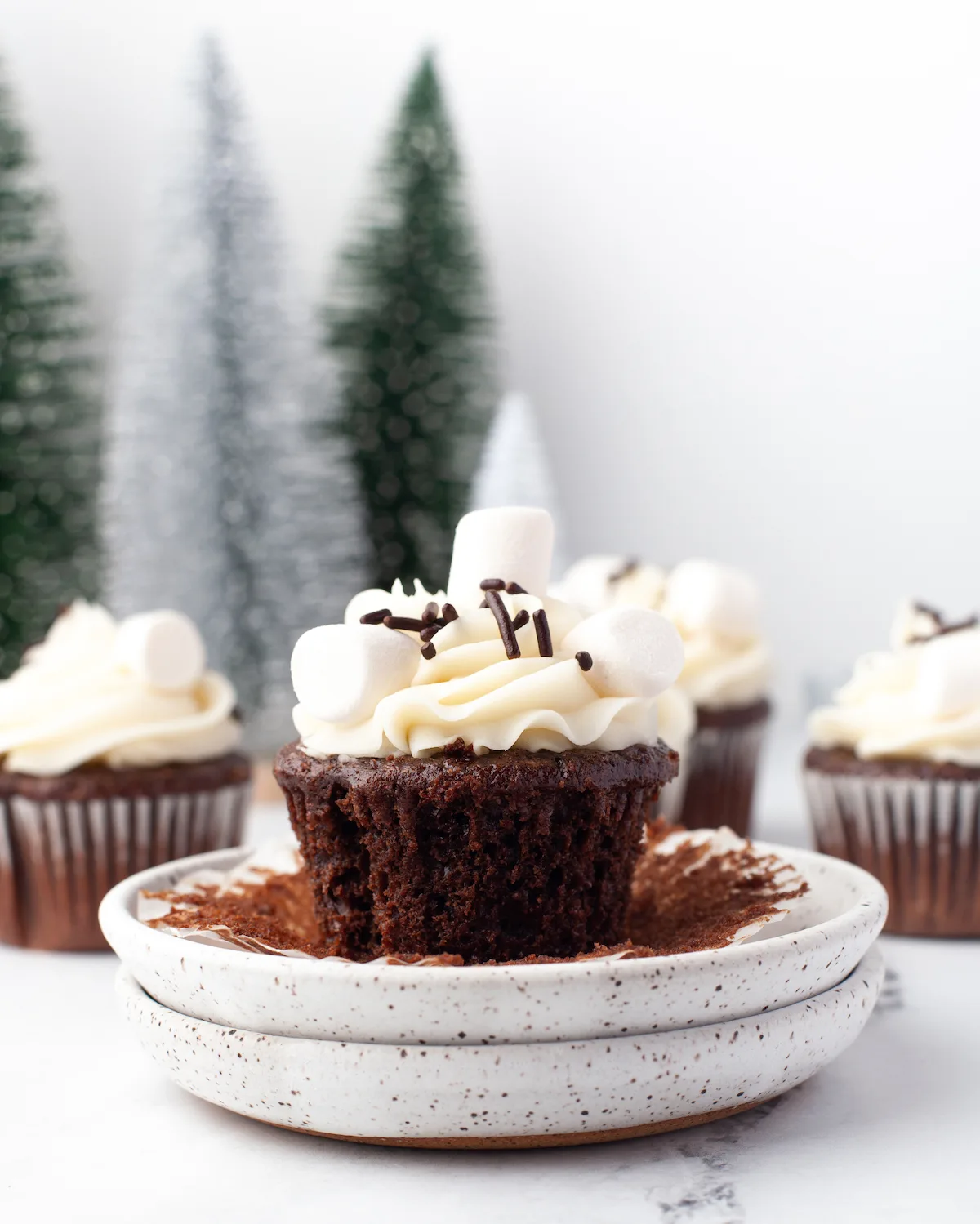 hot chocolate cup cake