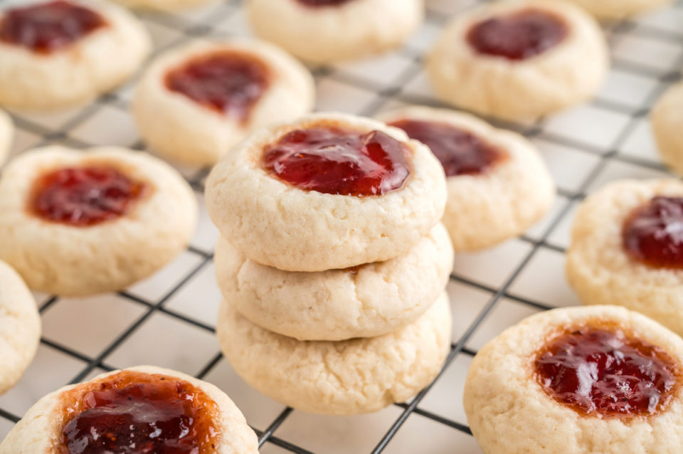 Thumbprint Cookies Classic Recipe - DIY Candy