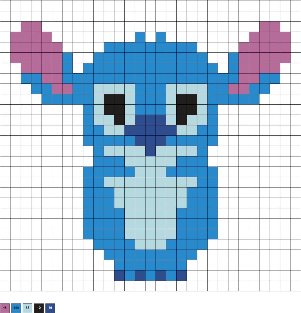 Stitch Perler Beads (20 Patterns!) - Diy Candy