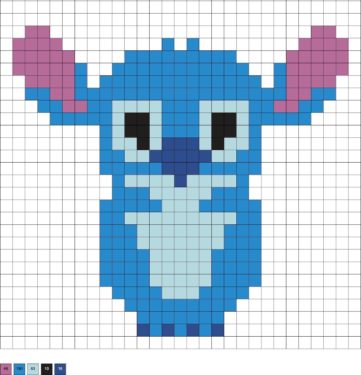 Stitch Perler Beads (20 Patterns!) - DIY Candy