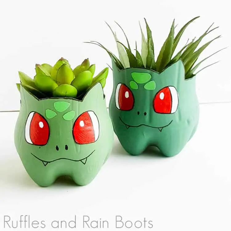 Bulbasaur Planter Pokemon Craft