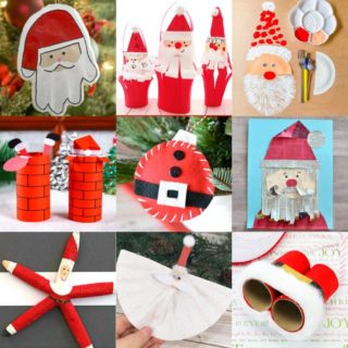Santa Crafts for Kids of All Ages