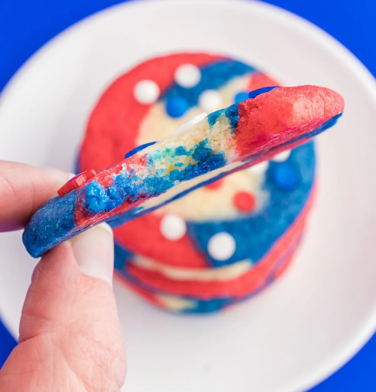 fourth of july decorated sugar cookies