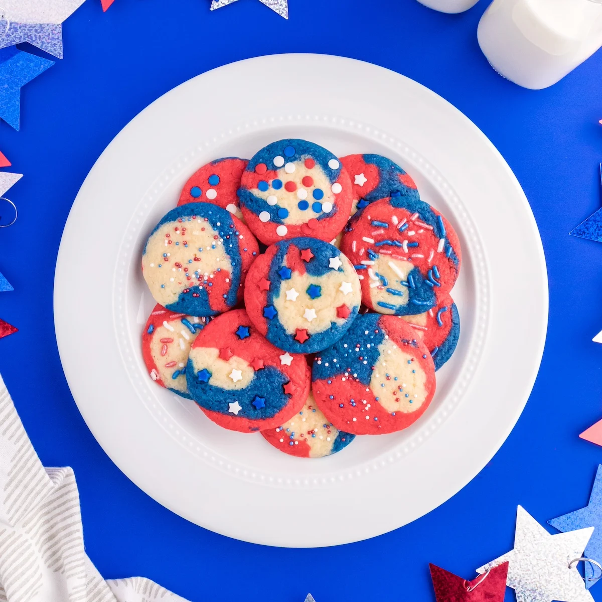 fourth of july sugar cookies