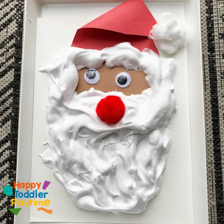 puffy paint santa