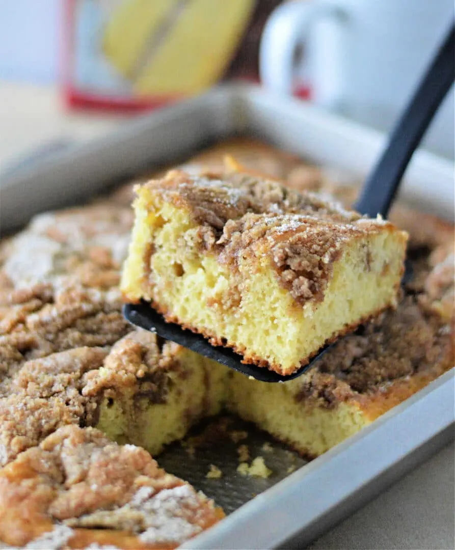 Coffee Cake with Yellow Cake Mix