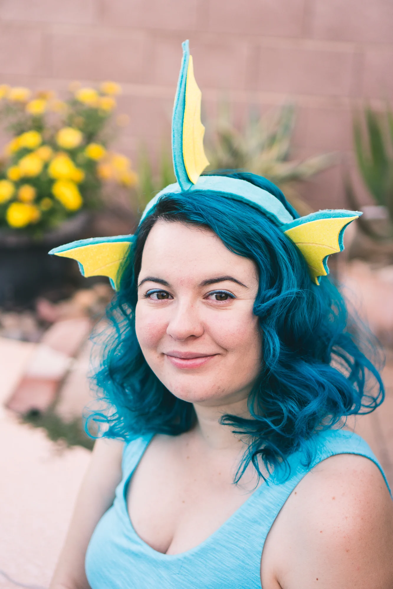 Easy, DIY Vaporeon Pokemon Ears (or Fins) Tutorial