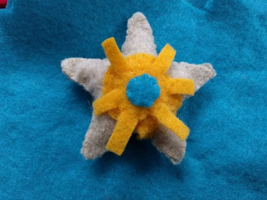 How To: Make a Felt Staryu Pokemon