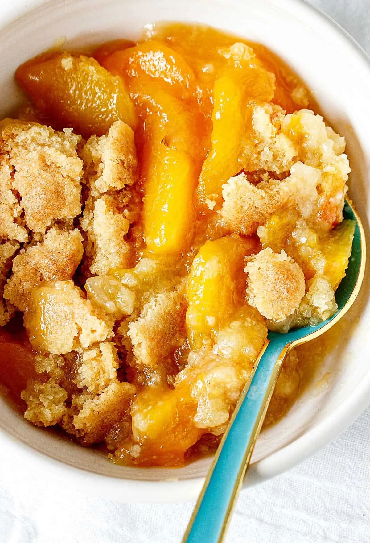 Peach Dump Cake