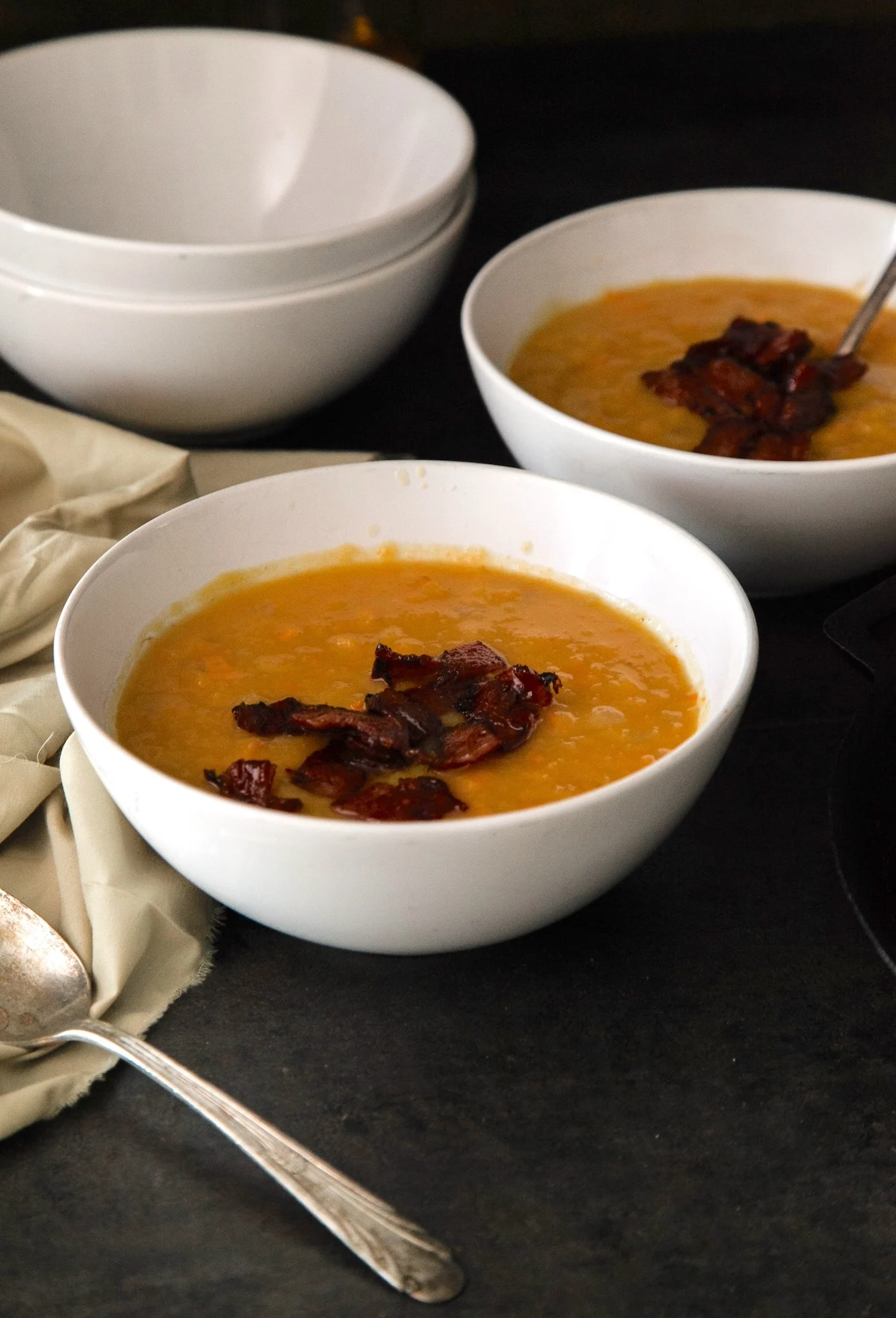 acorn squash and sweet potato soup