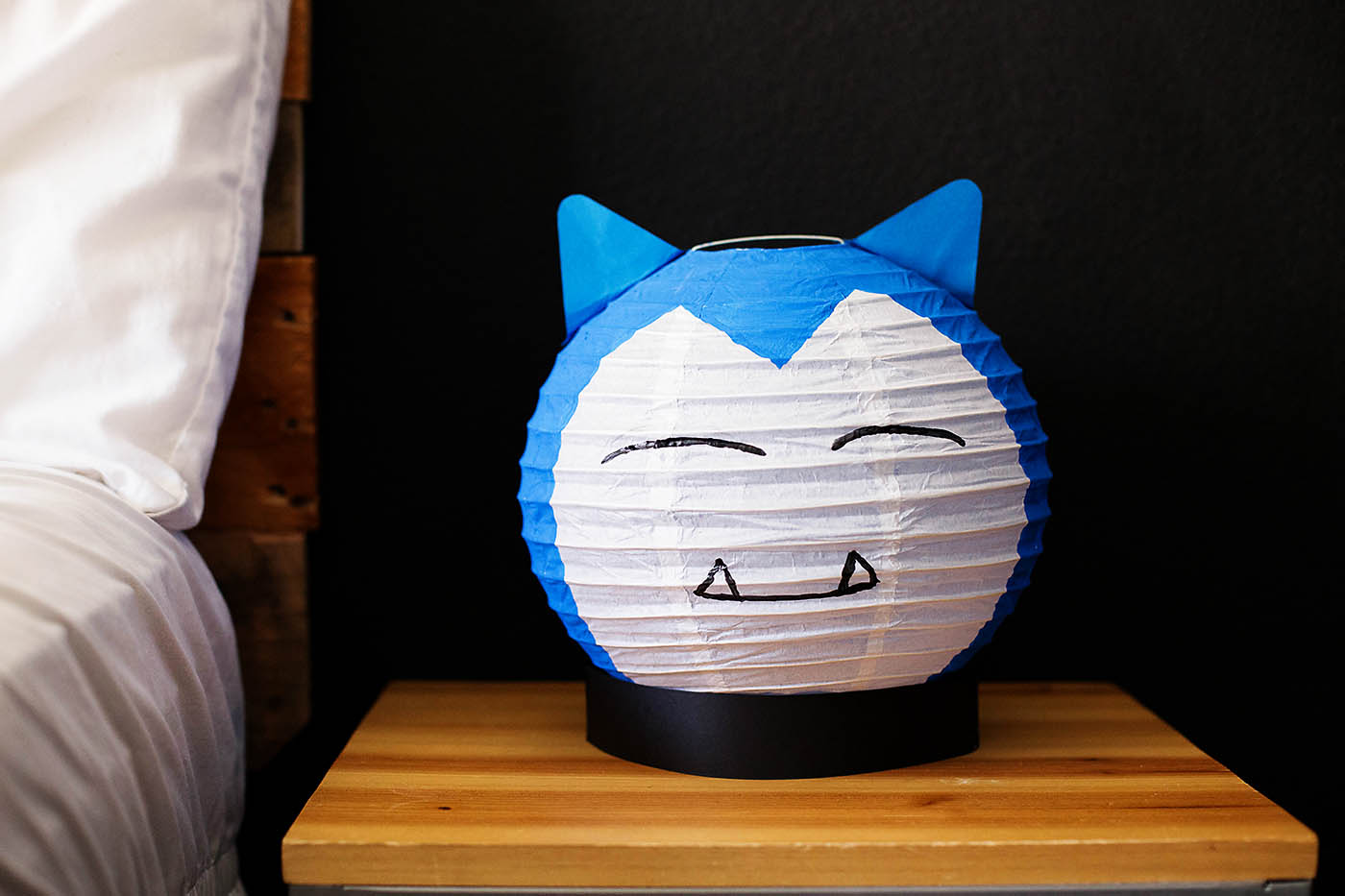 DIY Pokemon Inspired Craft: Snorlax Lantern