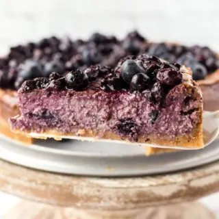 blueberry cake cheesecake