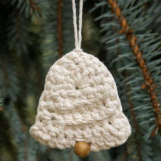 crochet bell ornament free pattern