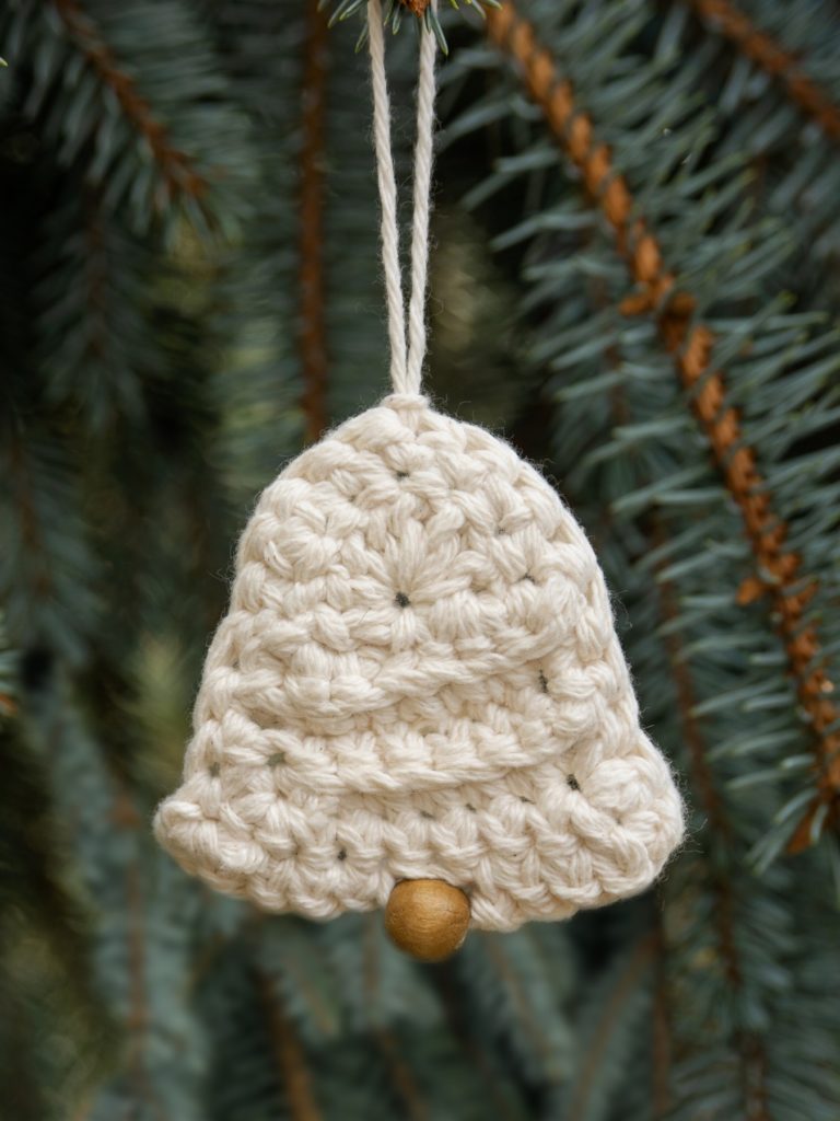 crochet bell ornament free pattern