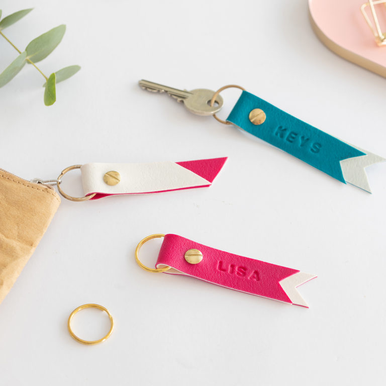 diy clay keychains