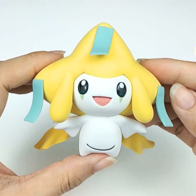 how to make Jirachi Clay Art