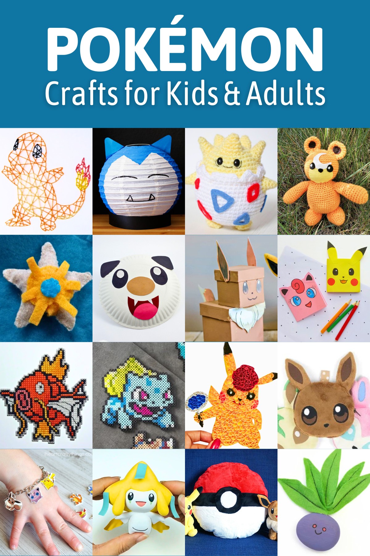 pokemon crafts for both kids and adults