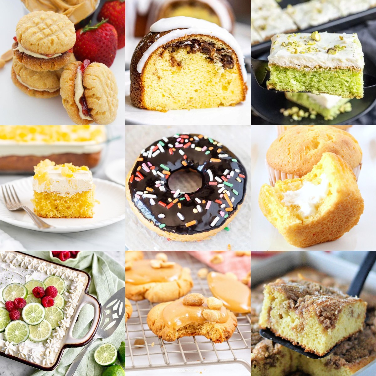 recipes using yellow cake mix