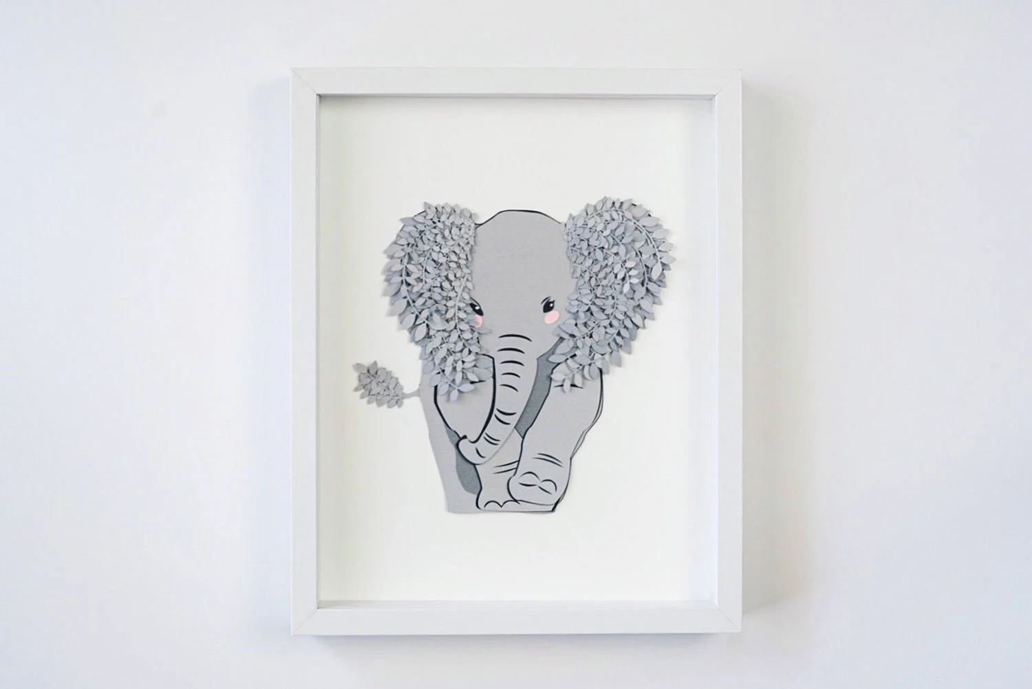 DIY Elephant Nursery Wall Decor