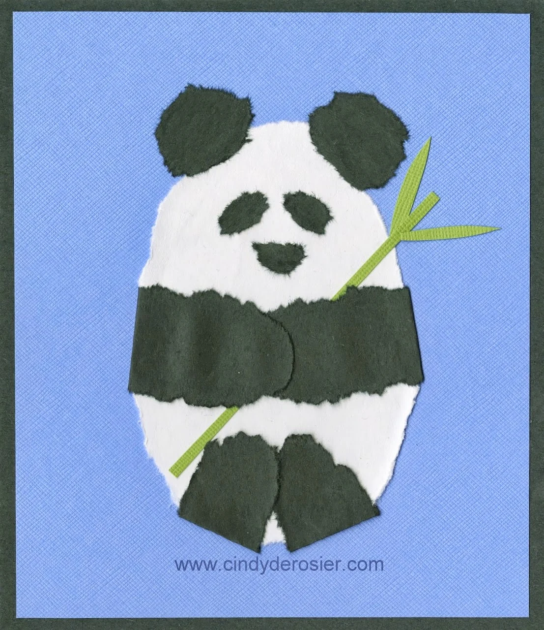 Our Giant Panda Project - Torn Paper Panda