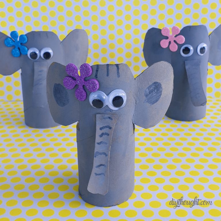 Toilet Paper Tube Elephant