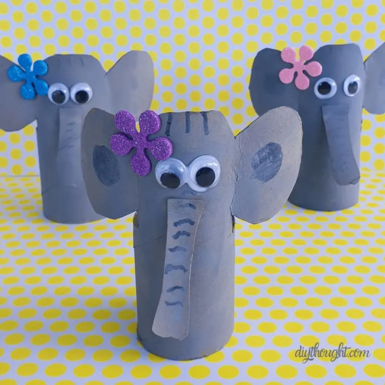 Toilet Paper Tube Elephant