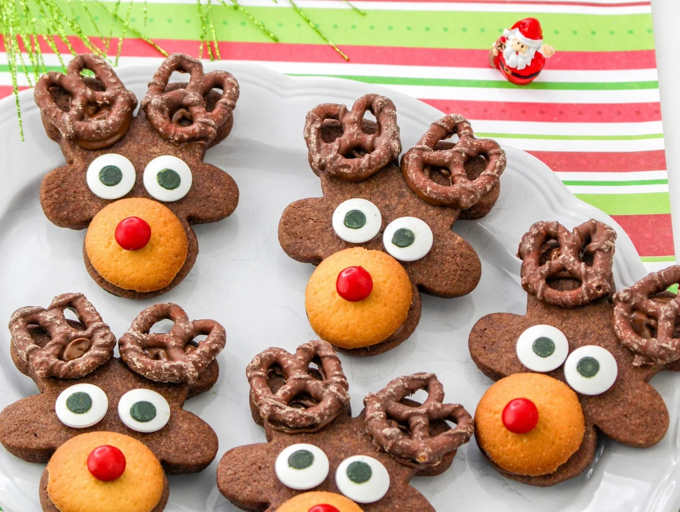 christmas cookie reindeer