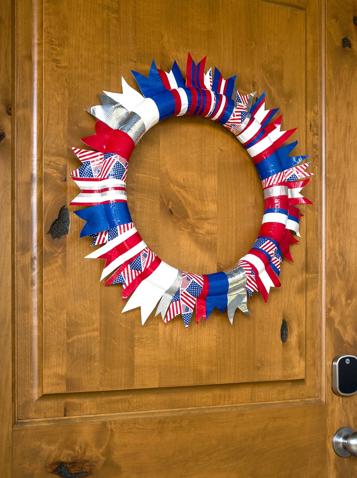 4th of July front door wreath
