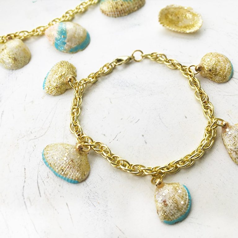 Easy Seashell Bracelet with no drilling