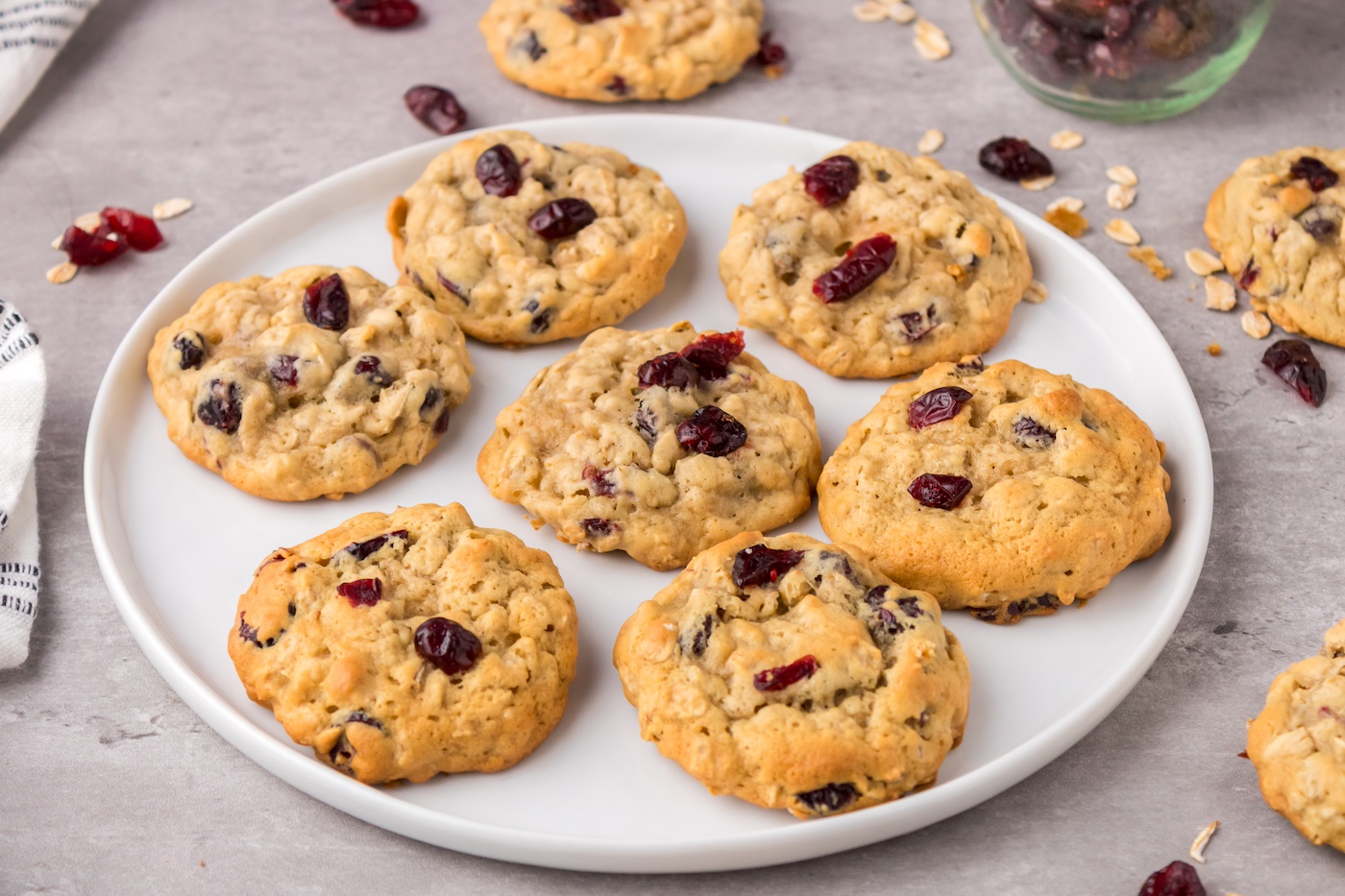 cranberry oatmeal cookies healthy