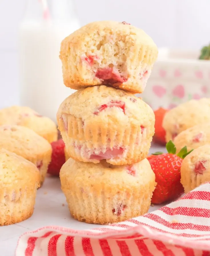 strawberry muffins healthy
