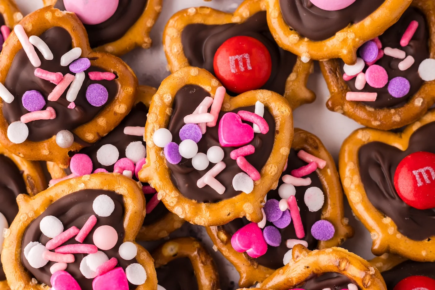 valentine pretzels