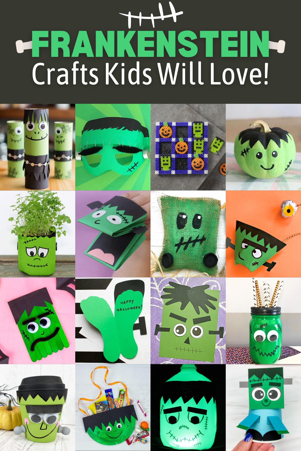 Frankenstein Crafts Kids Will Love