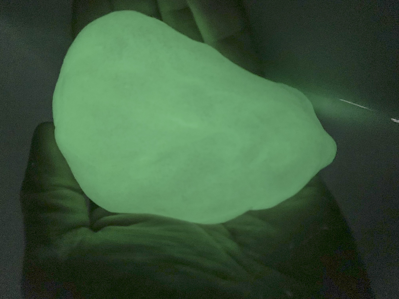 Recharging the glow slime