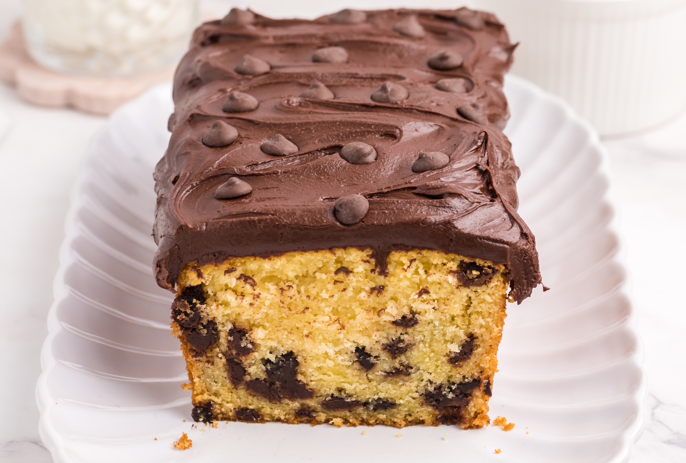chocolate chip loaf cake recipe