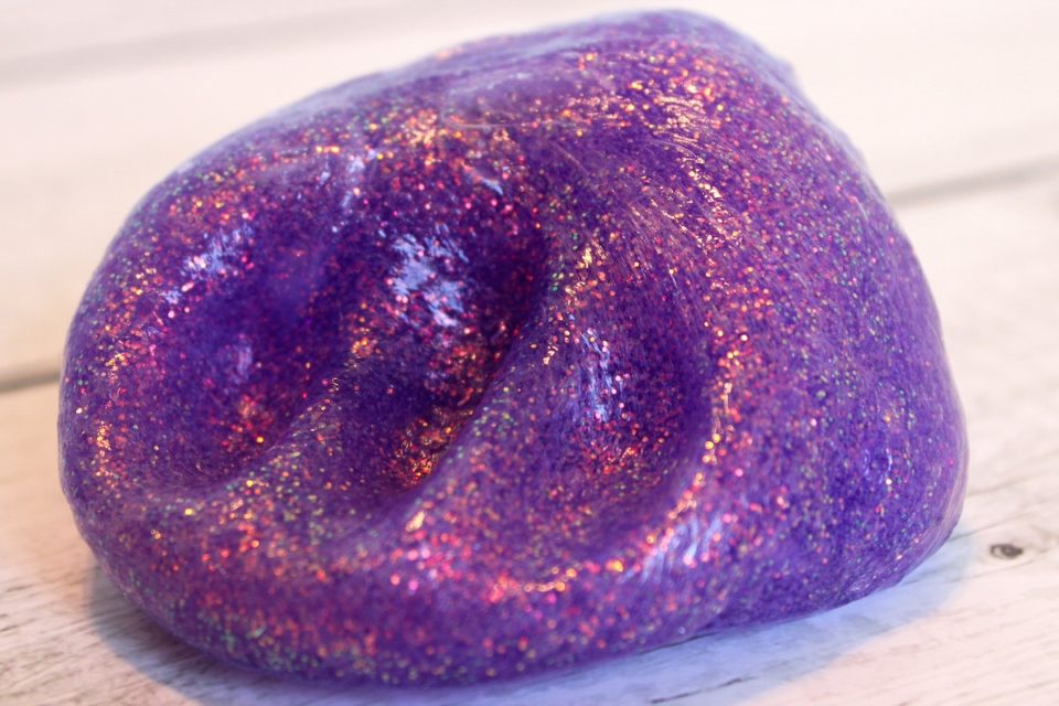 Glitter Slime Recipe (No Borax) - DIY Candy